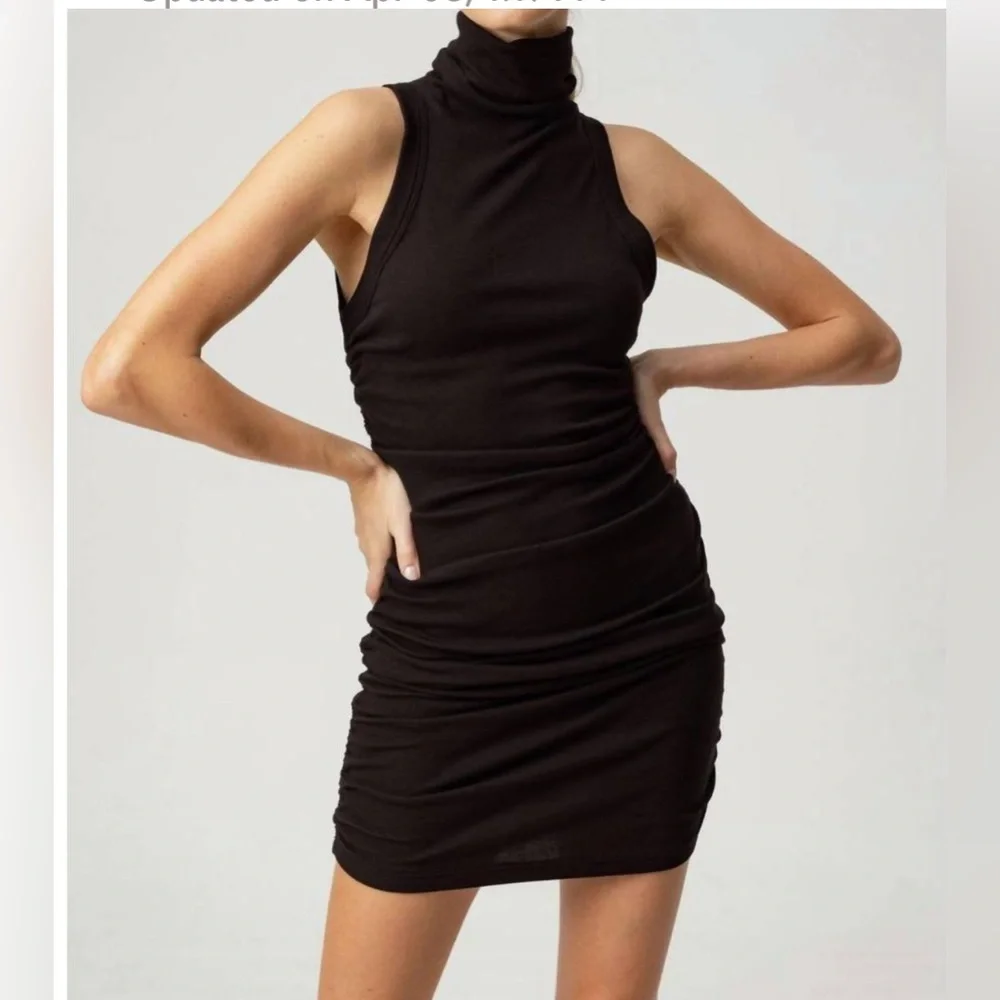 Sundays Odessa Black Mini Dress Size M Anthropologie